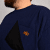 Motley Denim Milan T-Shirt Marineblau - Herren-T-shirts - Herren-T-Shirts in großen Größen