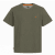 Motley Denim Stockholm T-shirt Dark Khaki - Herren-T-shirts - Herren-T-Shirts in großen Größen