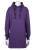 Nora Mikken KRISTINA Long Hoodie Purple - Sweaters & hoodies - 