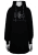 Nora Mikken KADRI WHITE Long Hoodie Black - Sweaters & hoodies - Pullover & Hoodies für Damen
