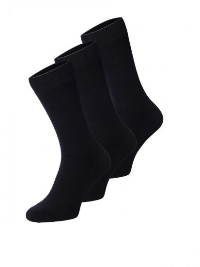 Jack & Jones Fipo Socken Schwarz 3er-Pack - Herrenunterwäsche & bademode - Herrenunterwäsche & Bademode in großen Größen