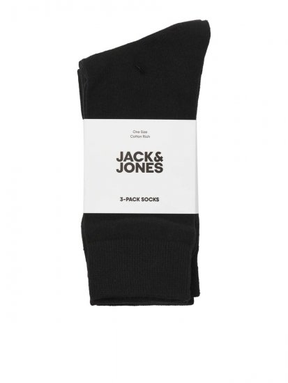 Jack & Jones Rafael Socken Schwarz 3er-Pack - Herrenunterwäsche & bademode - Herrenunterwäsche & Bademode in großen Größen