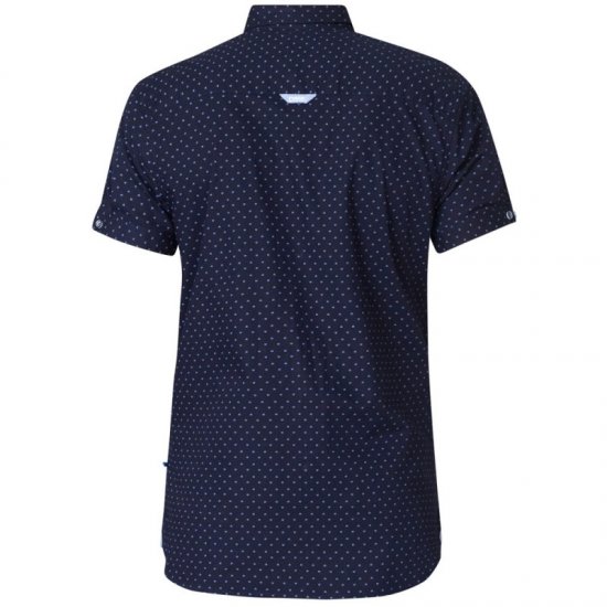 D555 Kurt Printed Short Sleeve Shirt - Herrenhemden - Herrenhemden in großen Größen