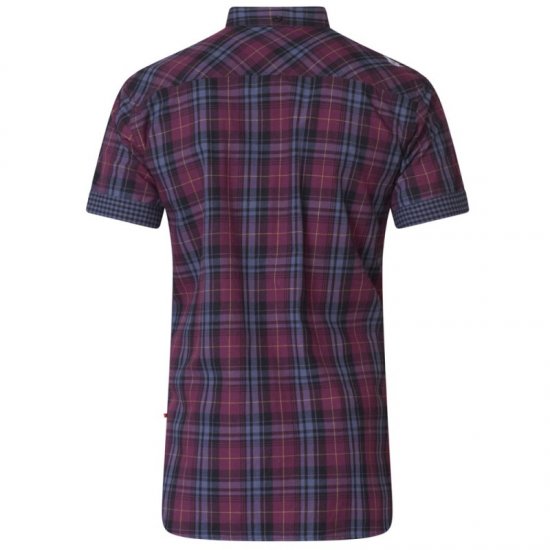 D555 Herbie Short Sleeve Shirt - Herrenhemden - Herrenhemden in großen Größen