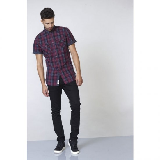 D555 Herbie Short Sleeve Shirt - Herrenhemden - Herrenhemden in großen Größen