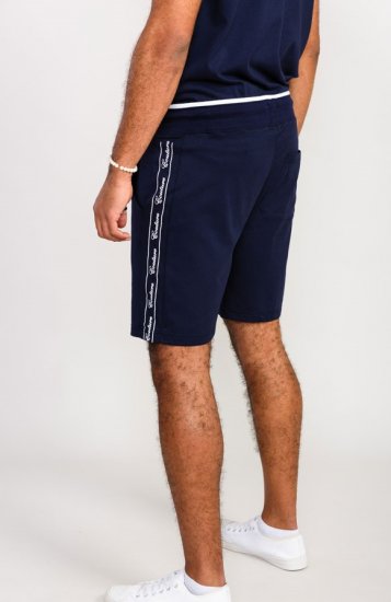 D555 Brantham Couture Elasticated Waistband Shorts Navy - Jogginghosen für herren - Jogginghosen für Herren in großen Größen
