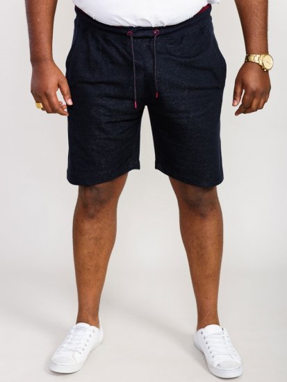 D555 Tunstall Elasticated Waist Sweatshorts Denim - Jogginghosen für herren - Jogginghosen für Herren in großen Größen
