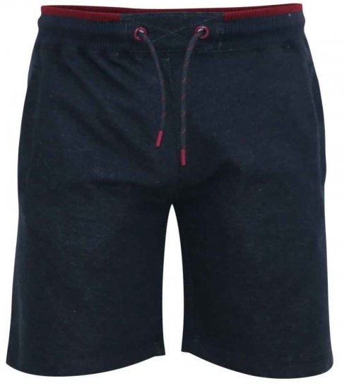 D555 Tunstall Elasticated Waist Sweatshorts Denim - Jogginghosen für herren - Jogginghosen für Herren in großen Größen