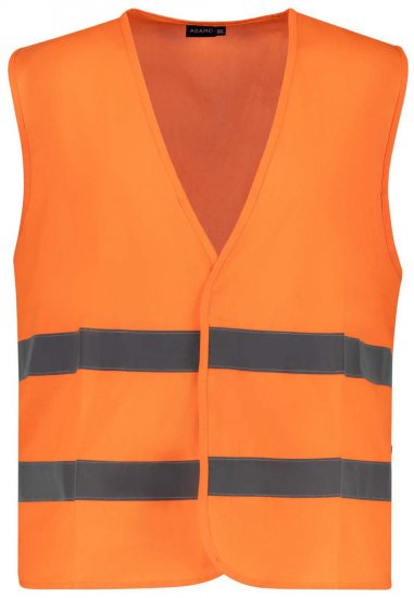 Adamo 109140 Warnschutzweste Orange - Herren arbeitskleidung - Herren Arbeitskleidung Große Größen