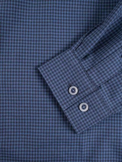 D555 Melbourne Gingham Check Long Sleeve Button Down Shirt - Herrenhemden - Herrenhemden in großen Größen