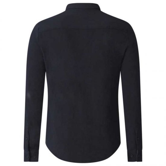 D555 Donnie Long Sleeve Jersey Shirt Black - Herrenhemden - Herrenhemden in großen Größen