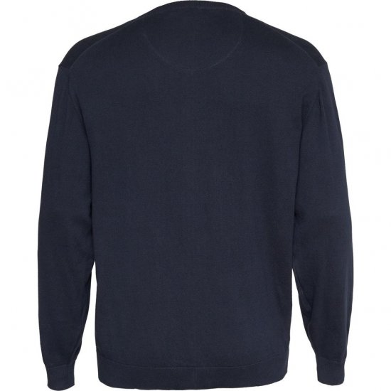 North Latitude V-neck knit Black - Herren-sweater und -hoodies - Herren-Sweater und -Hoodies in großen Größen