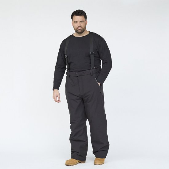 North Latitude Ski pant Black - Skibekleidung - Ski- & Winterbekleidung in großen Größen