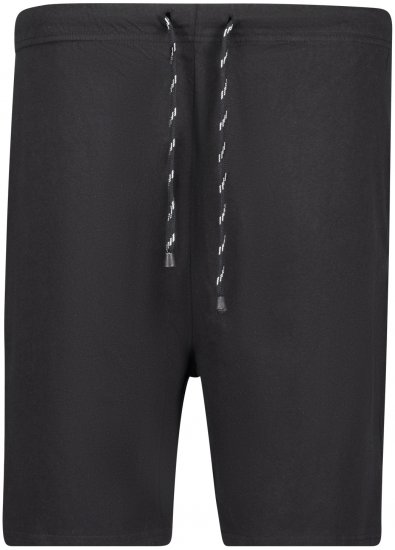 Adamo Gerd Pyjama Shorts Black - Herrenunterwäsche & Bademode in großen Größen - Herrenunterwäsche & Bademode in großen Größen