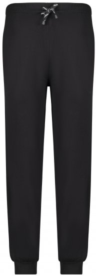 Adamo Jakob Pyjama Pants with Cuffs Black - Herrenunterwäsche & Bademode in großen Größen - Herrenunterwäsche & Bademode in großen Größen