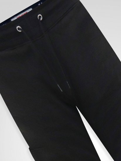 D555 Dexter 1 Cargo Jogger With Bear Embroidery TALL Schwarz - TALL jogginghosen - TALL Jogginghosen mit extra Länge