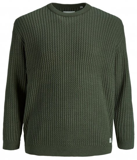 Jack & Jones JCOBRANDON Knit Forest - Herren-sweater und -hoodies - Herren-Sweater und -Hoodies in großen Größen