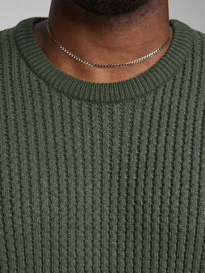 Jack & Jones JCOBRANDON Knit Forest - Herren-sweater und -hoodies - Herren-Sweater und -Hoodies in großen Größen