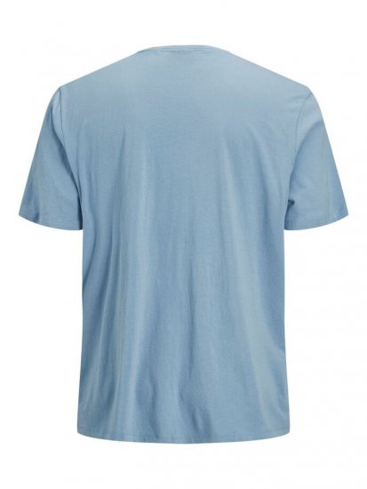 Jack & Jones JJMOON T-shirt Faded Denim - Herren-T-shirts - Herren-T-Shirts in großen Größen