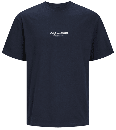 Jack & Jones JORVESTERBRO T-Shirt Sky Captain - Herren-T-shirts - Herren-T-Shirts in großen Größen