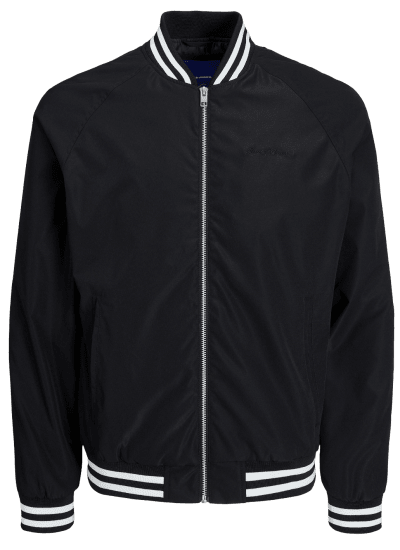 Jack & Jones JORLUCCA BOMBER Jacket Black - Herren jacken - Herren Jacken in großen Größen