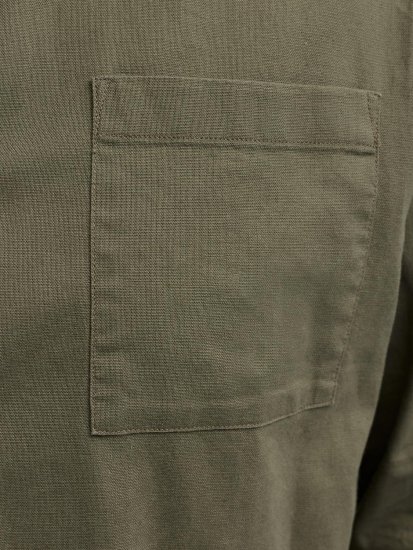 Jack & Jones Tristan Overshirt khaki - Herrenhemden - Herrenhemden in großen Größen