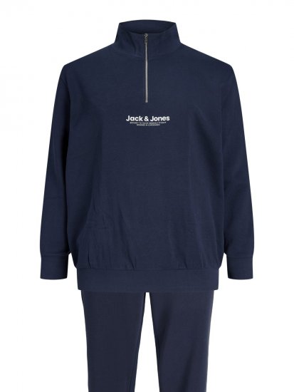 Jack & Jones Vesterbro Trainingsanzug navyblau - Herren-sweater und -hoodies - Herren-Sweater und -Hoodies in großen Größen