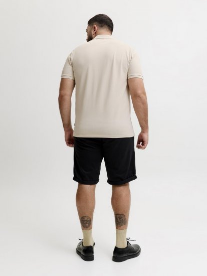 Jack & Jones Weston Polo Hellbeige - Polo-shirts für herren - Polo-Shirts für Herren in großen Größen