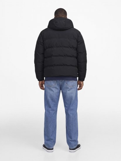 Jack & Jones Sage Pufferjacke Schwarz - Herren jacken - Herren Jacken in großen Größen