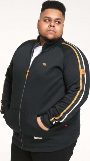 D555 MARSTON Zip Through Sweatshirt - Herren-sweater und -hoodies - Herren-Sweater und -Hoodies in großen Größen