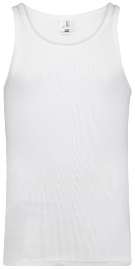 Adamo Prestige Double Ribbed Undershirt White - Herrenunterwäsche & bademode - Herrenunterwäsche & Bademode in großen Größen