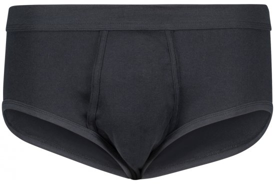 Adamo Royal Ribbed Briefs Black - Herrenunterwäsche & bademode - Herrenunterwäsche & Bademode in großen Größen