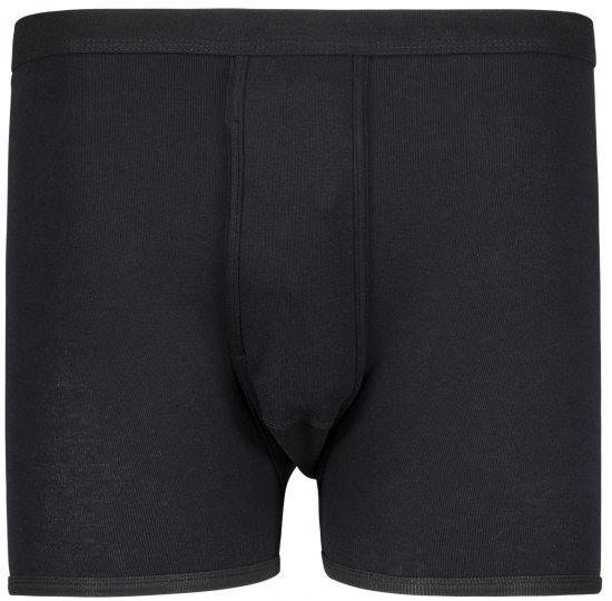 Adamo Royal Ribbed Boxer shorts Black - Herrenunterwäsche & bademode - Herrenunterwäsche & Bademode in großen Größen