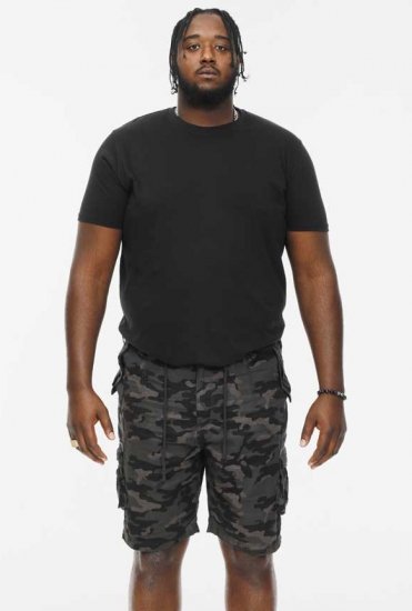 D555 ZAVIER Camo Cotton Cargo Shorts - Herrenshorts - Herrenshorts in großen Größen