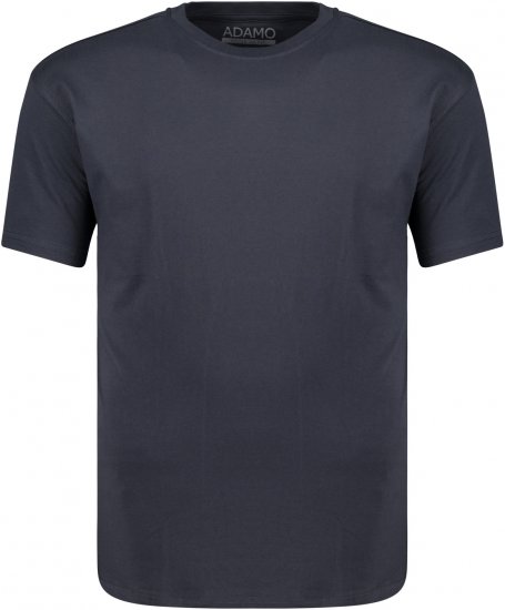 Adamo Kevin Regular fit T-shirt Navy - Herren-T-shirts - Herren-T-Shirts in großen Größen