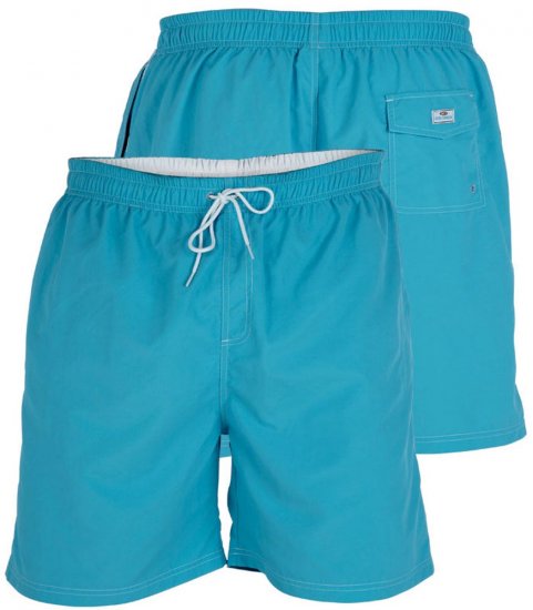 D555 Yarrow Swimshorts Blue - Herrenunterwäsche & bademode - Herrenunterwäsche & Bademode in großen Größen