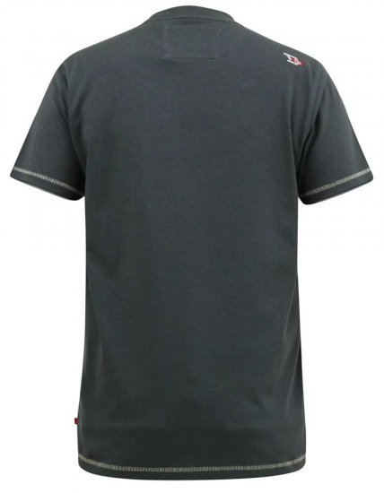 D555 BENNETT Dune Kings Buggy Printed Crew Neck T-Shirt Khaki - Herren-T-shirts - Herren-T-Shirts in großen Größen