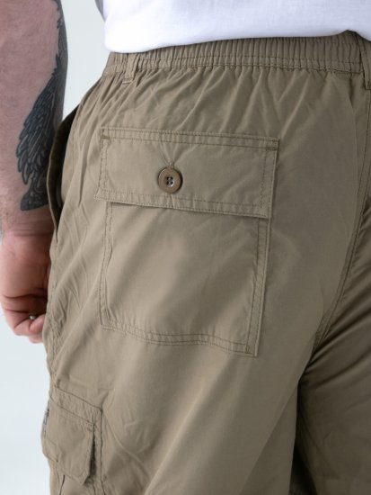 D555 Mason Cargo Shorts Sand - Herrenshorts - Herrenshorts in großen Größen