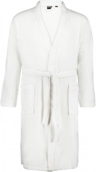 Adamo Joey Bathrobe White - Herrenunterwäsche & Bademode in großen Größen - Herrenunterwäsche & Bademode in großen Größen