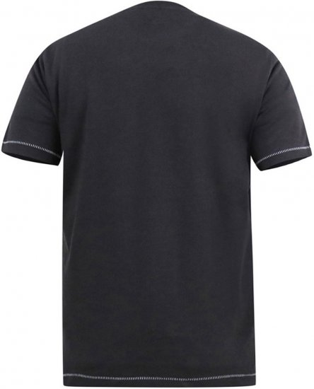 D555 MARTIN Official Batman Printed T-Shirt Washed Black - Herren-T-shirts - Herren-T-Shirts in großen Größen