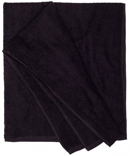 Adamo Helsinki XXL Towel Black - Herrenunterwäsche & bademode - Herrenunterwäsche & Bademode in großen Größen