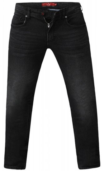 D555 Benson Tapered Fit Stretch Jeans Stonewash TALL SIZES - HERRENBEKLEIDUNG MT-6XLT - Langgrößen für Herren