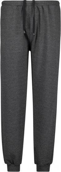 Adamo Athen Sweatpants with Cuffs Charcoal - Jogginghosen für Herren in großen Größen - Jogginghosen für Herren in großen Größen