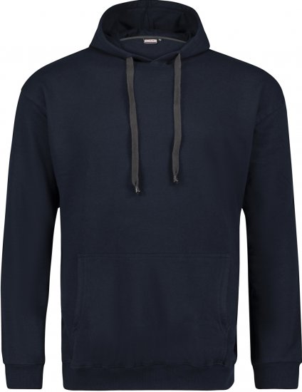 Adamo Athen Hoodie without Zipper Navy - Herren-sweater und -hoodies - Herren-Sweater und -Hoodies in großen Größen