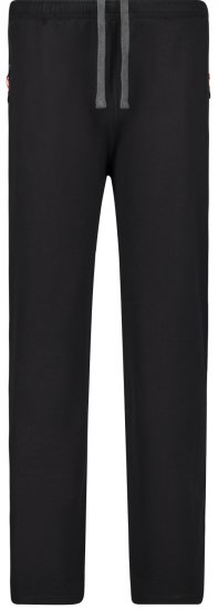 Adamo 159301 Modern Fit Jogginghose Schwarz - Jogginghosen für herren - Jogginghosen für Herren in großen Größen