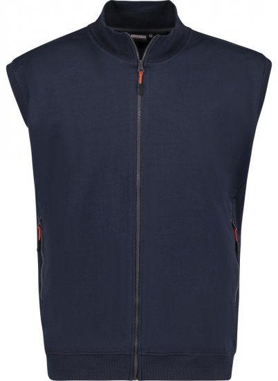 Adamo 159307 Sweatweste Dunkelblau - Herren-sweater und -hoodies - Herren-Sweater und -Hoodies in großen Größen