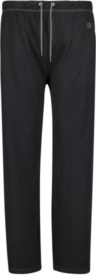 Adamo Markus Sweatpants with draw-cord Black - Jogginghosen für Herren in großen Größen - Jogginghosen für Herren in großen Größen