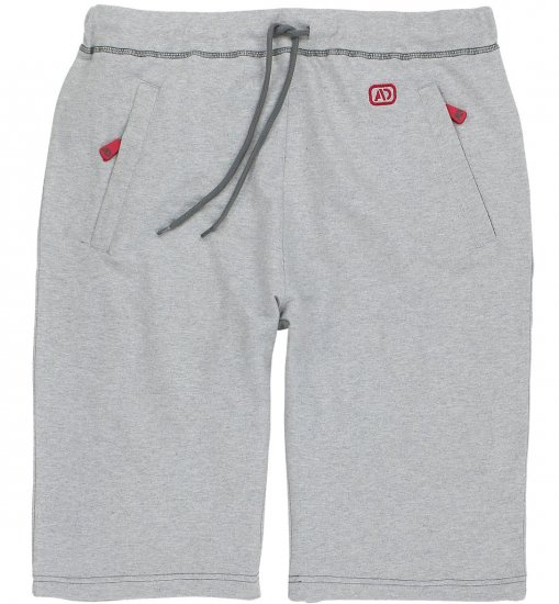 Adamo Moritz Sweatshorts Grey - Jogginghosen für herren - Jogginghosen für Herren in großen Größen