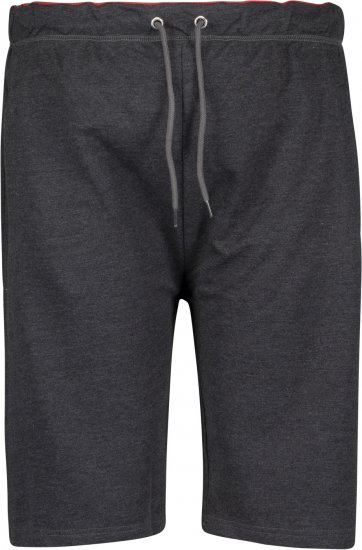 Adamo Moritz Sweatshorts Charcoal - Jogginghosen für Herren in großen Größen - Jogginghosen für Herren in großen Größen