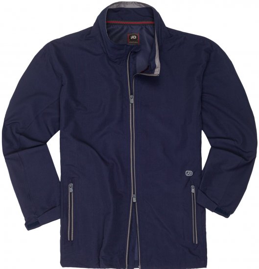 Adamo Oswin Lightweight Fitness Jacket Navy - Sportbekleidung & outdoor - Sportbekleidung in große größen für herren